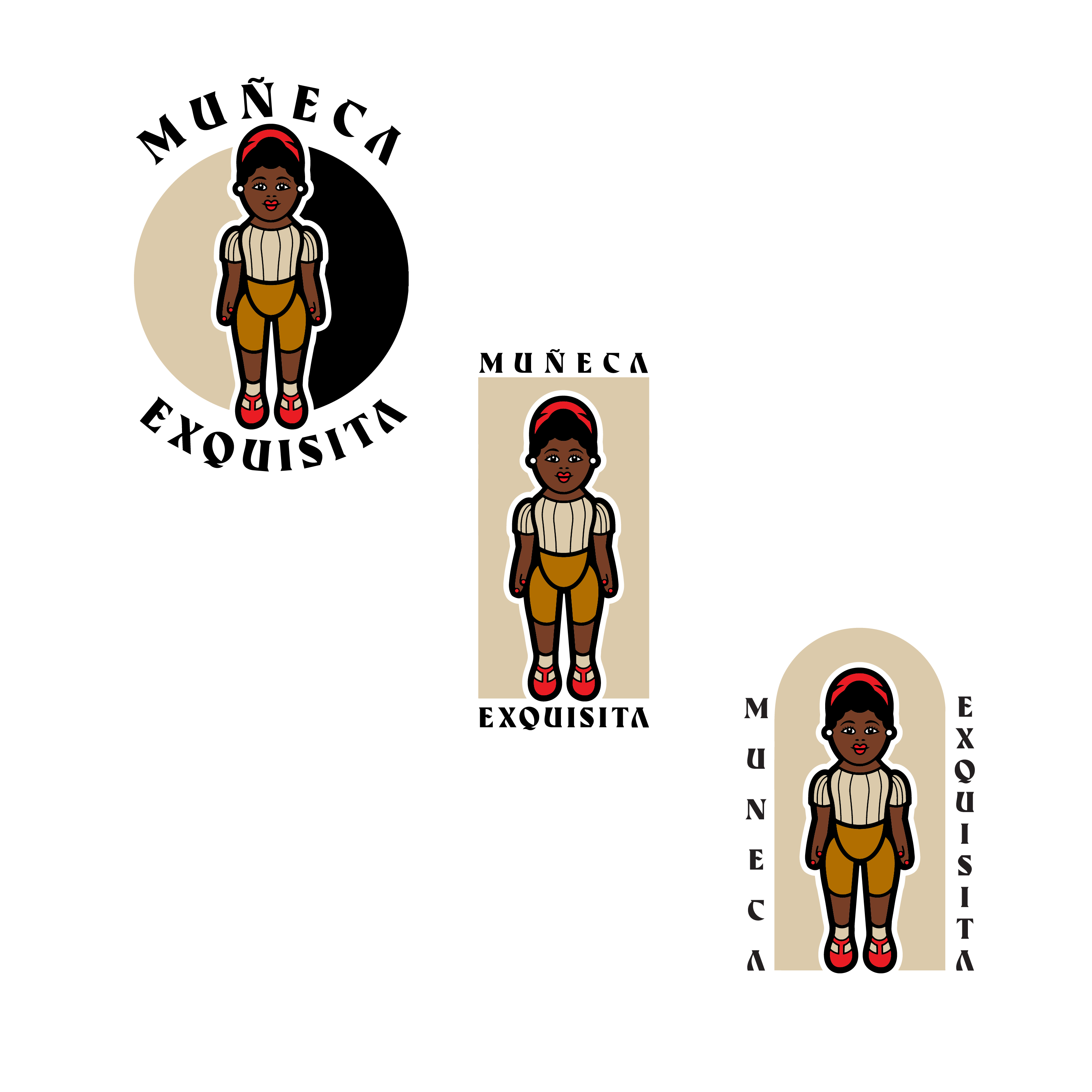 Muneca Exquisita Logo Spread