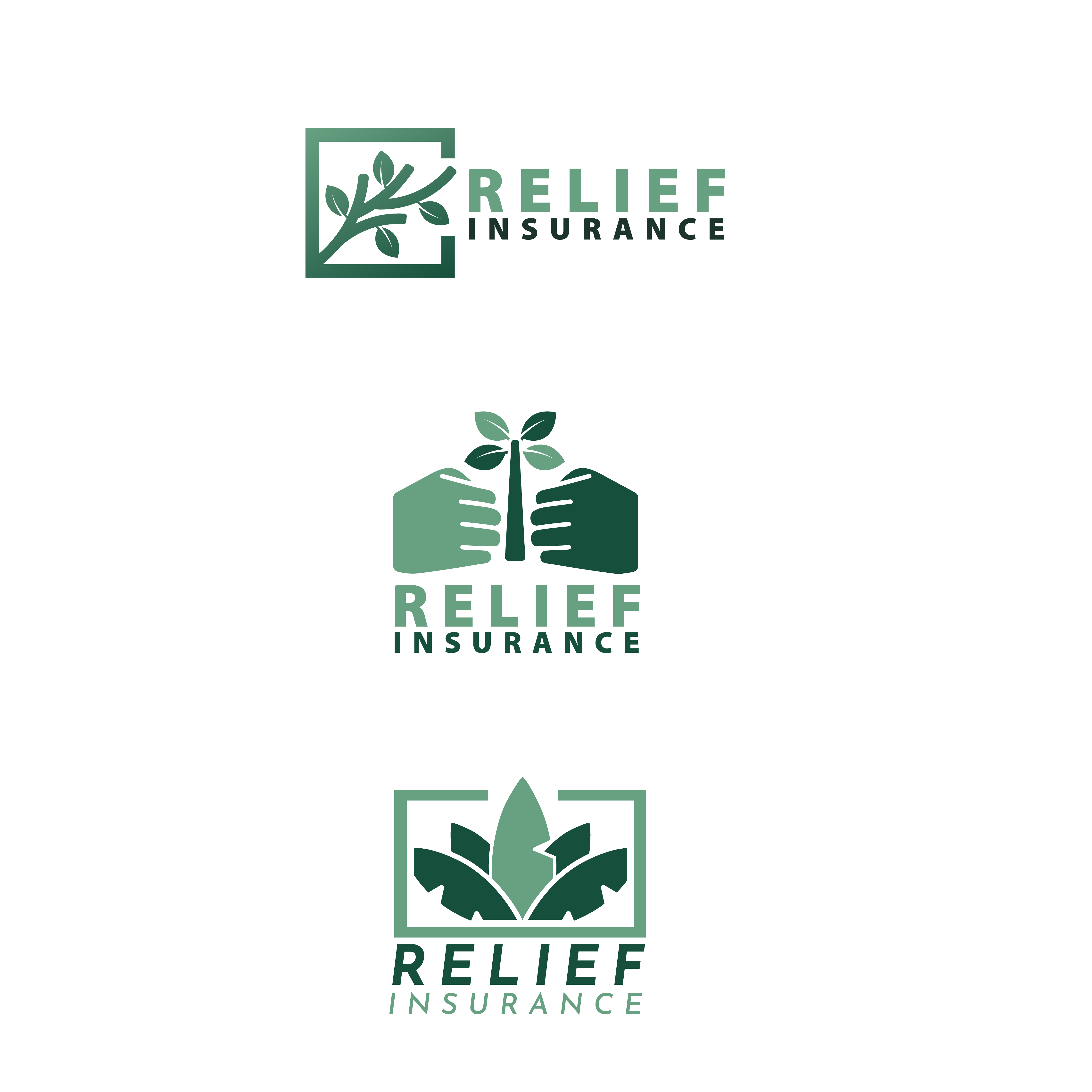 Relief Insurance Logo Spread
